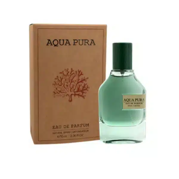 خرید ادکلن مگاماره آکوا پورا فرگرانس (Fragrance World Aqua Pura) + عکس جعبه و شیشه